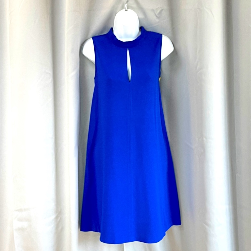 Vintage A-line “love…ady”or“love…edy” brand royal blue excellent condition dress